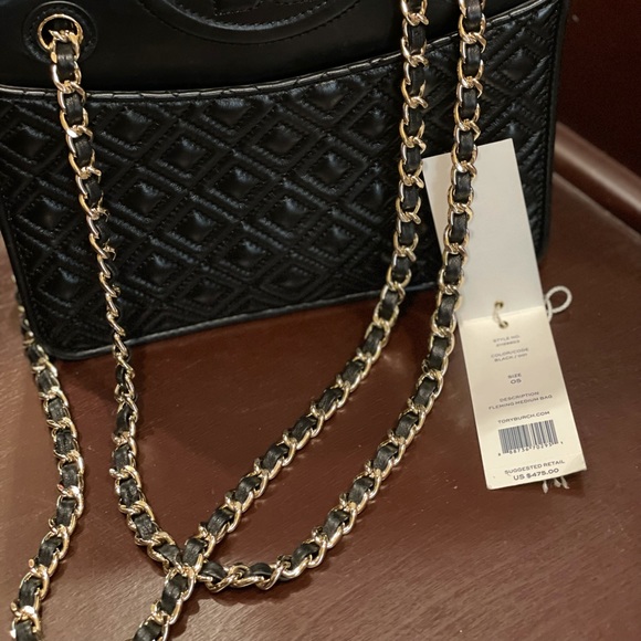 Tory Burch classic Fleming medium bag - Picture 8 of 10